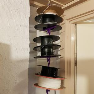 Filament Spool Rack Hanger Storage