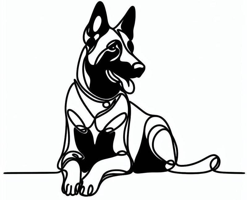 Malinois wall decor