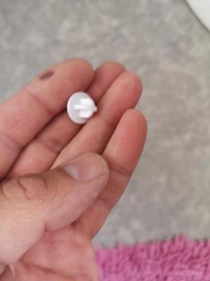 Plugs for toilet screw holes