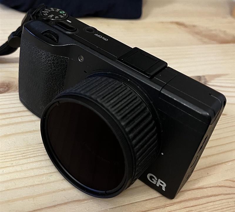 Ricoh GR / GRII 52mm filter adapter