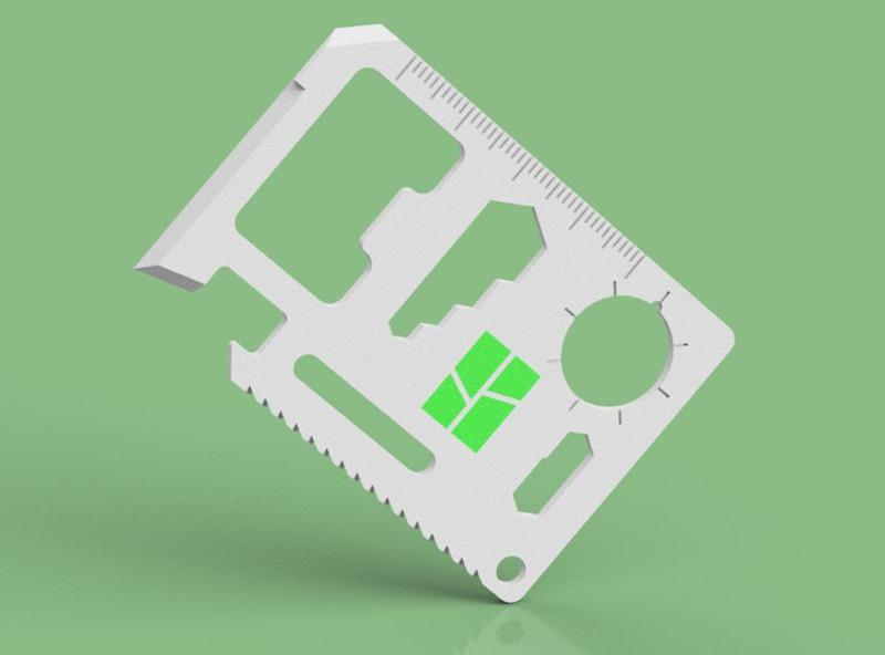 Kitcard tool with BambuLab logo