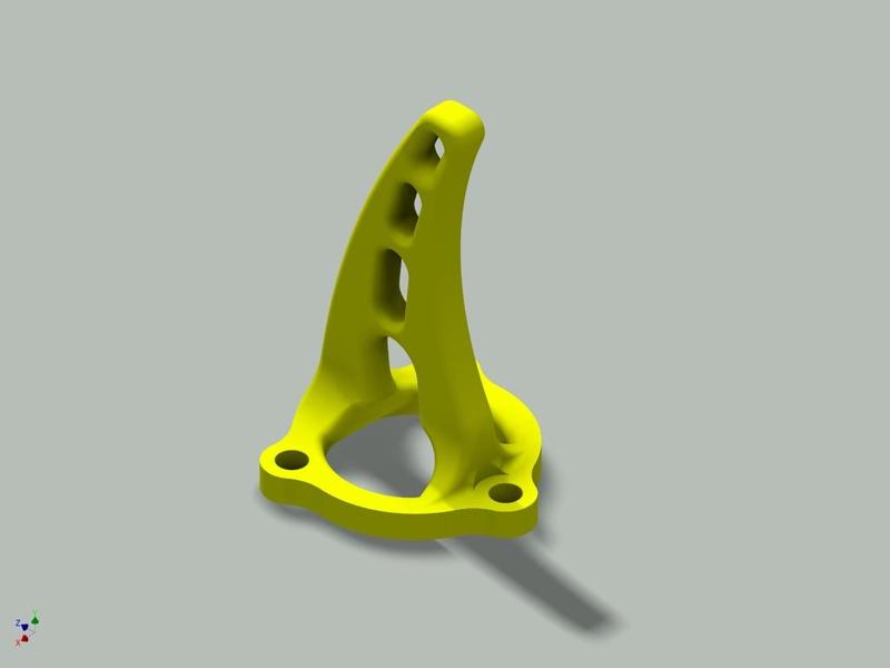 Turnigy Micro Quad V3 landing gear V2