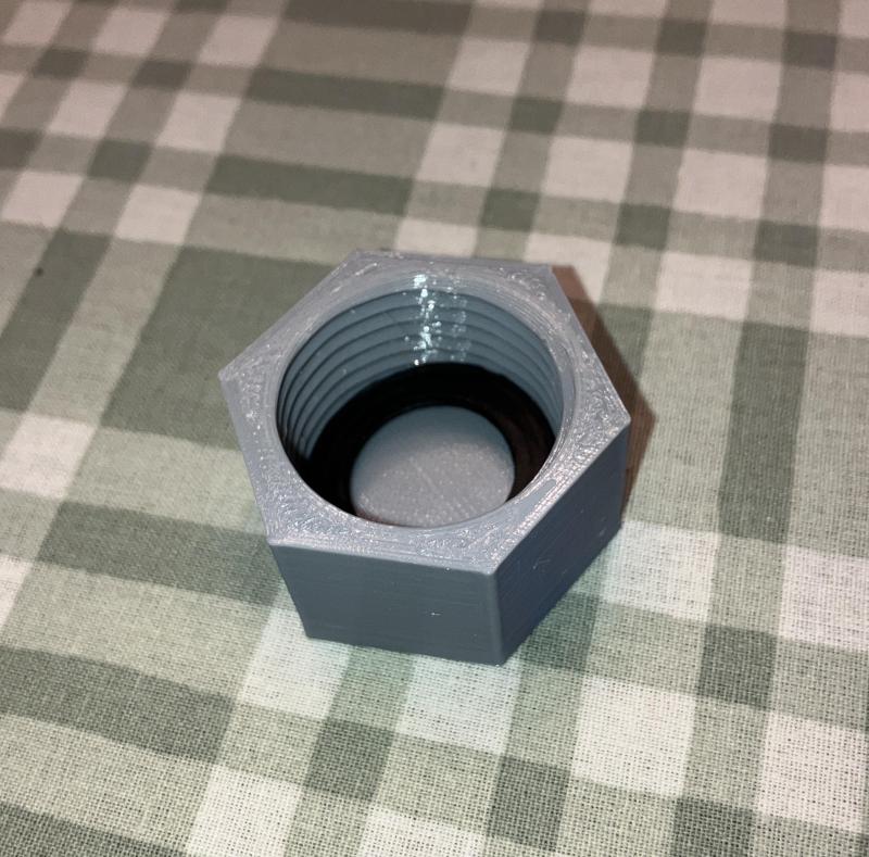 Cap for Garden Hose or Hose Bibb