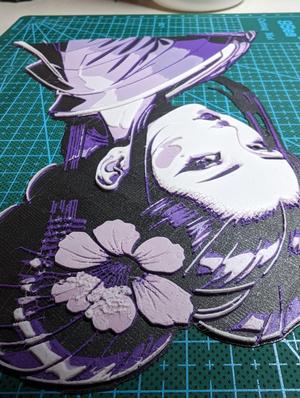 HueForge - Geisha (AI Art)