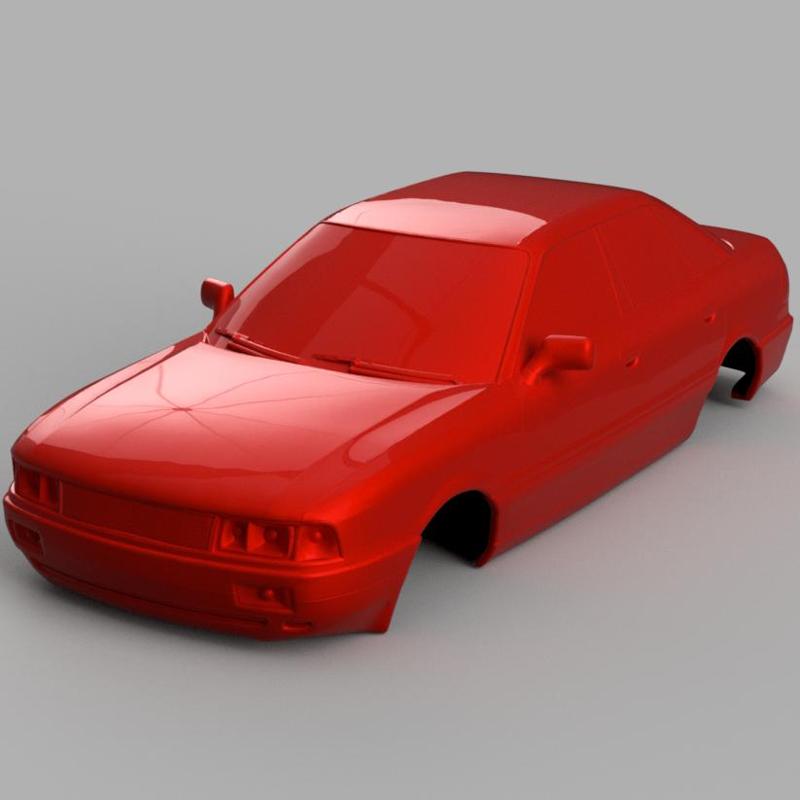 STL  AUDI  80   B3  1986   ( FOR RESIN PRINTER )