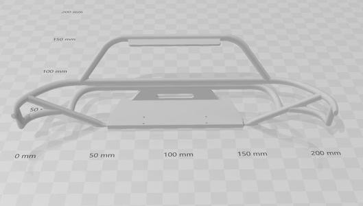 df-4j tube front bumper
