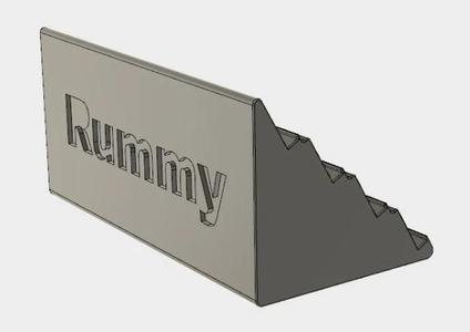 Rummy Kub / Rummy Cub Stand / Tray