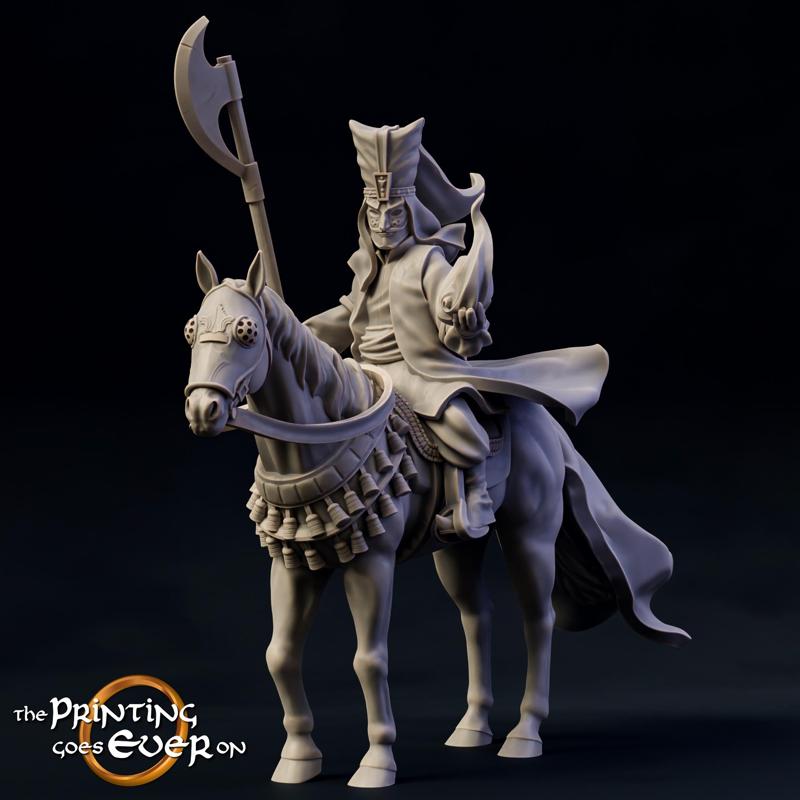 Dark Sorcerer - Mounted - Presupported