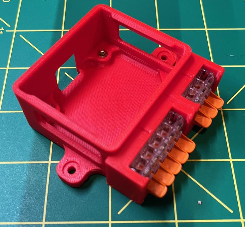 ratgdo 2.5i Enclosure with Wago 221 Lever-Nuts