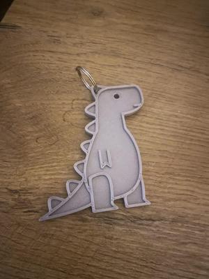Dinosaur Keychain