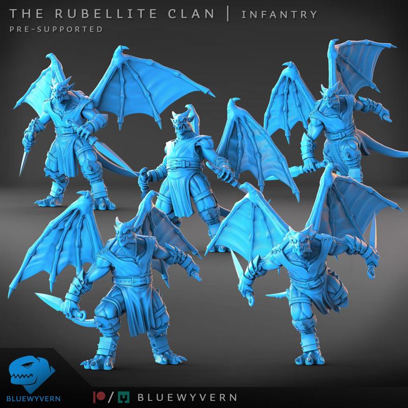 The Rubellite Clan - Infantry (Modular)