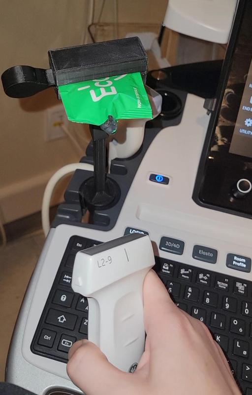 Ultrasound Gel Packet Dispenser