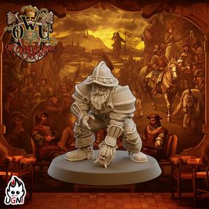 Human Lineman #3 - OWU Team (Fantasy Football)