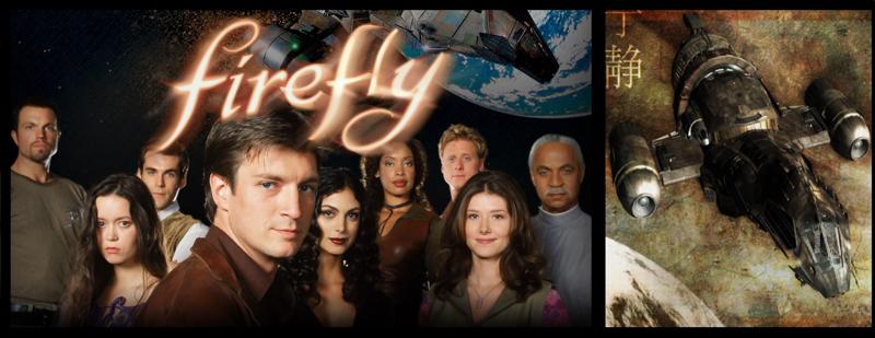 Firefly TV Show Lithopane lamp