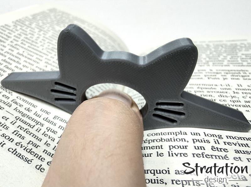Thumb Ring Page Holders Kitty