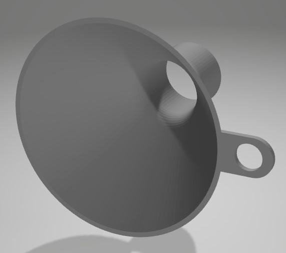 Trichter D 126/40 mit Öse