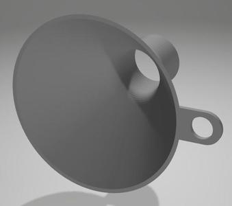 Trichter D 126/40 mit Öse