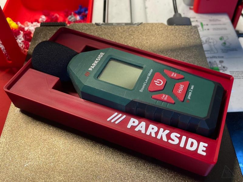 Gridfinity Halter für Parkside DB Meter