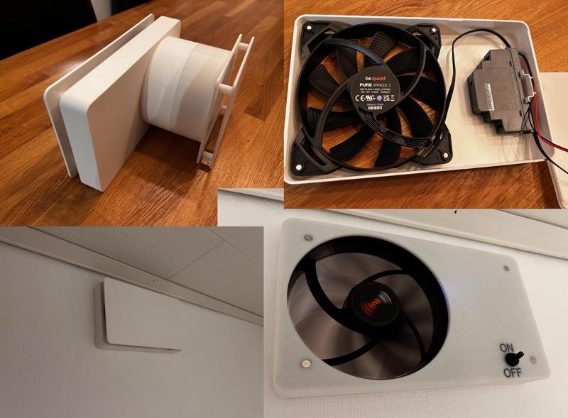 Air duct heat transfer/ventilation system