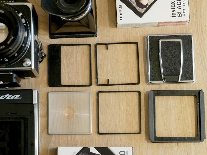 Version 2. Escura Hasselback focusing screen spacer & viewfinder holder