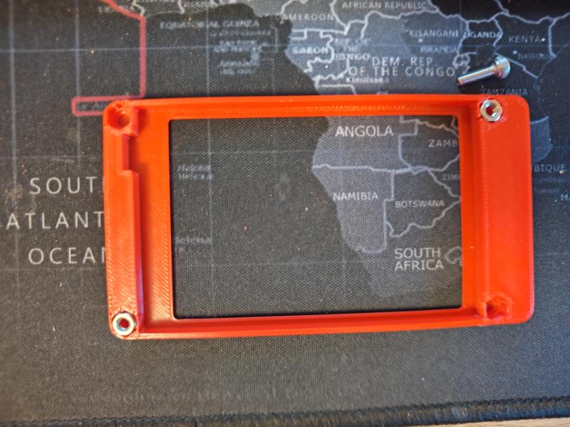 BTT TFT35-SPI V2.1 Pivoting Display Mount with nuts