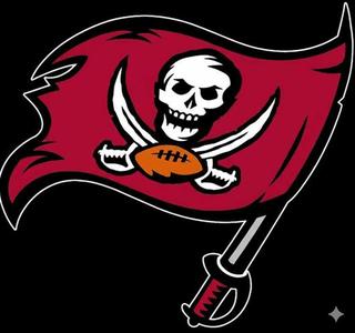 Tampa Bay Buccaneers Flag - NFL Fan Art 3D Model