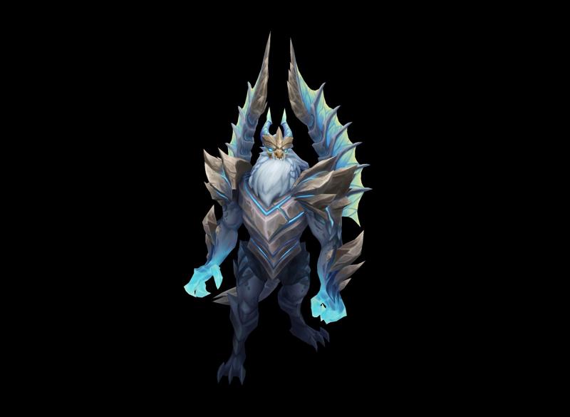 Dragon Guardian Galio League of Legends 3D print model