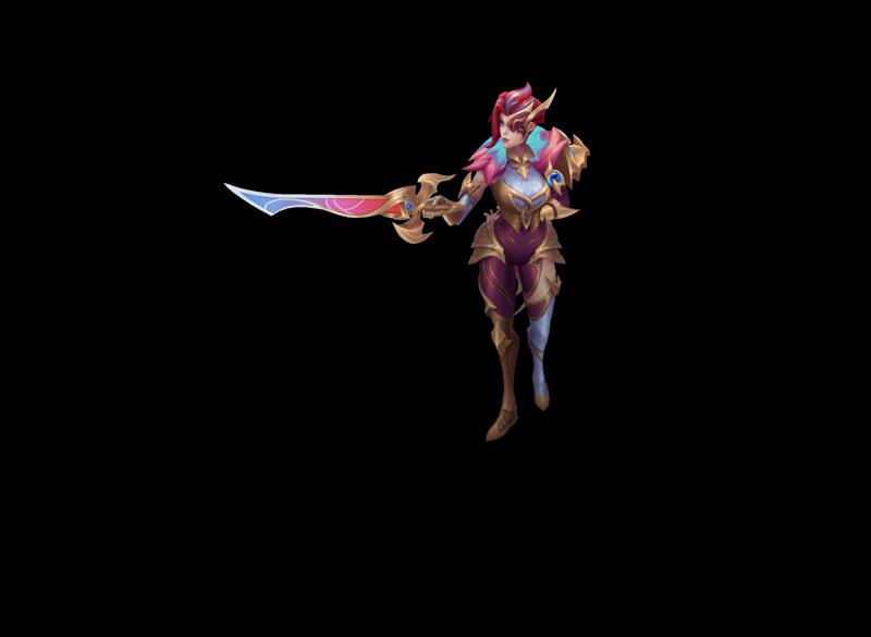 Dragonmancer Fiora League of Legends 3D print model