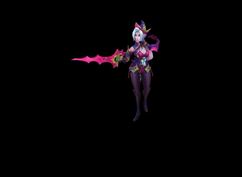 Bewitching Fiora League of Legends 3D print model