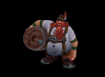 Oktoberfest Gragas League of Legends 3D print model