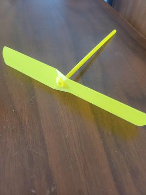 Hand Spun Helicopter Propeller