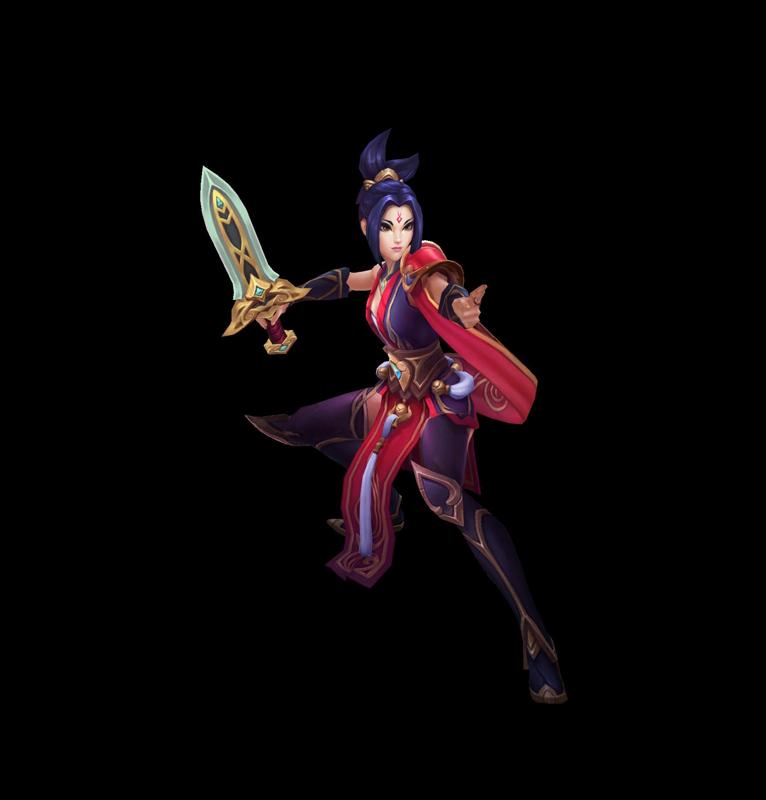 Valiant Sword Riven League of Legends 3D print model