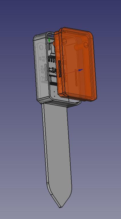 Protector cover for a Maker Soil Moisture Sensor
