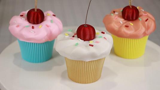 Cupcake Ornaments