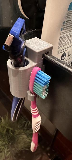 IKEA Tisken add-on, shaver and toothbrush holder