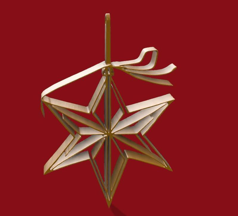 Christmas Star Ornament
