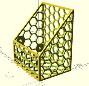 Hex Crate (parametric)