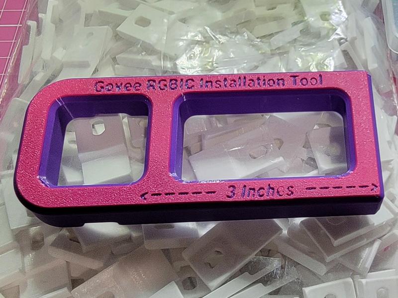 3 inch Spacer Installation Tool for Govee RGBIC LED Permanent Outdoor Lights H705A H705B H705C