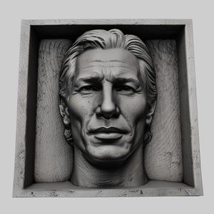 Richard Gere head relief actor