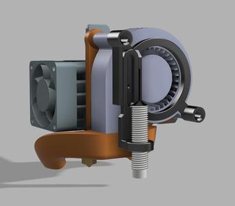 Biqu H2 V2 - 5015 fan duct (no abl)