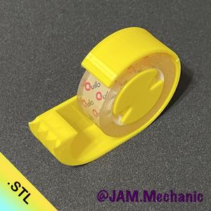 Portable tape dispenser