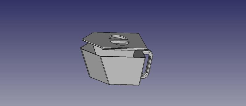 Nádoba na potraviny + víko V2