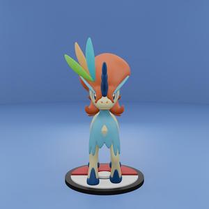 Pokemon No. 647 Keldeo (Resolute Form)