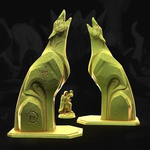 Wolf  Statues