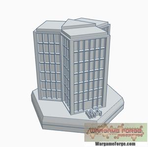 Sci-Fi Building 1 Hex Map Scale HMSSF001