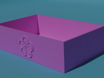 Flower Groove Box