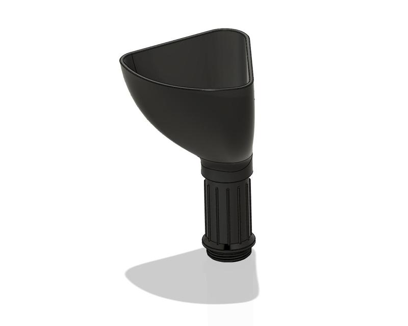 Hurco CNC way oil funnel