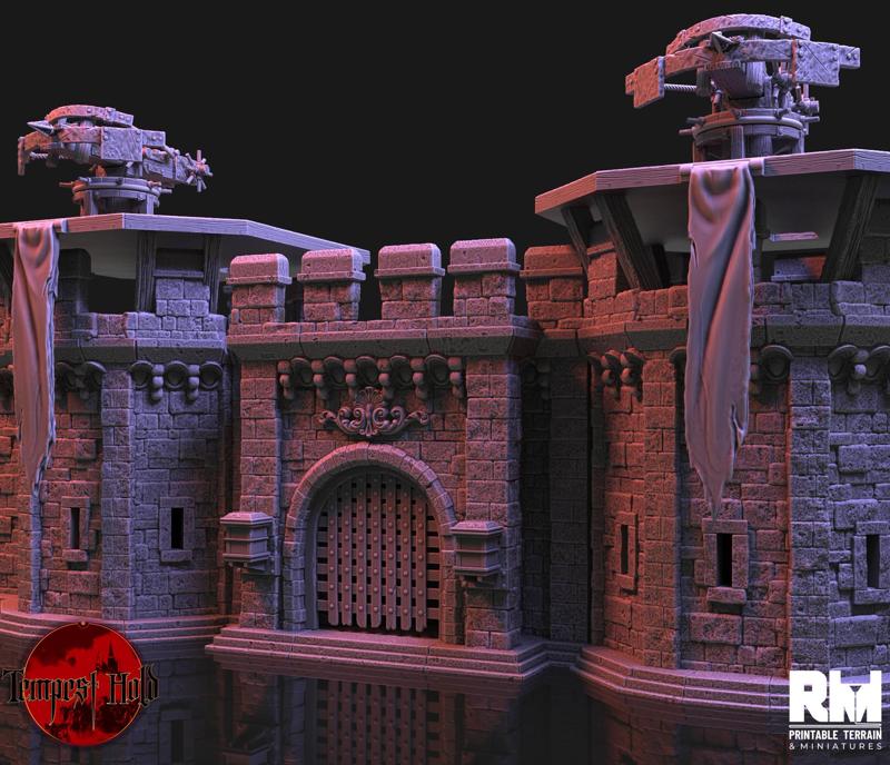 Tempest Hold City Walls