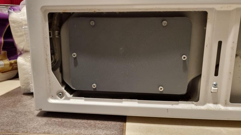 Siemens Bosch tumble dryer maintenance flap