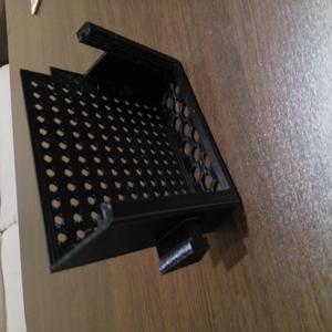 Ender-5 Control Panel Back Cover with Flange and Cooling Openings 
